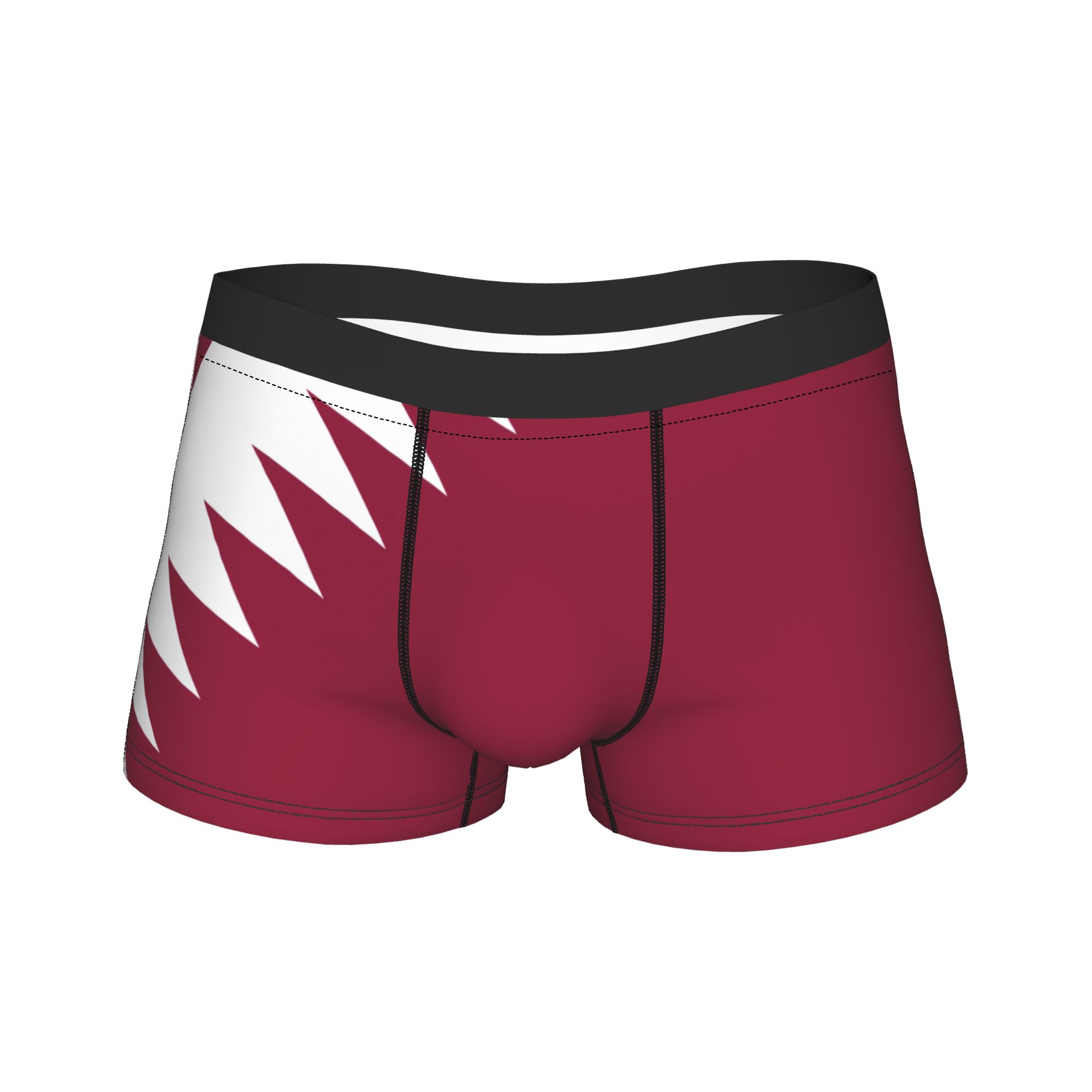 3D Printing Qatar - Pakaian Dalam Lambang Bendera Qatar Celana