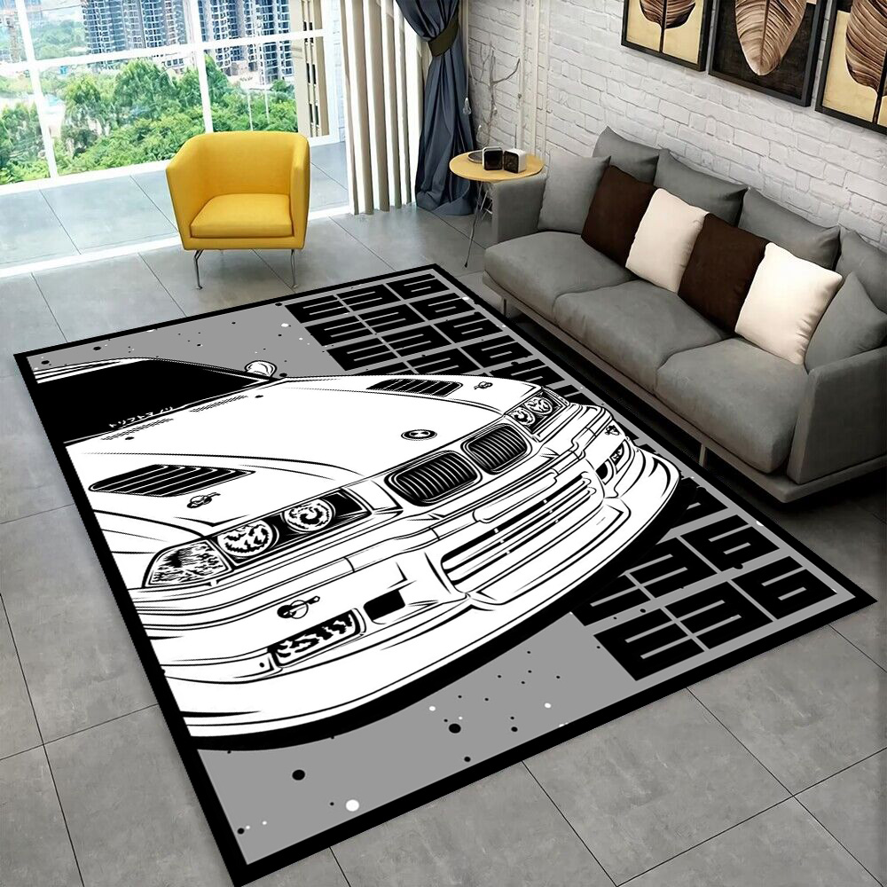 3D Printing Online Service - Karpet Mobil Balap 3D E36 untuk