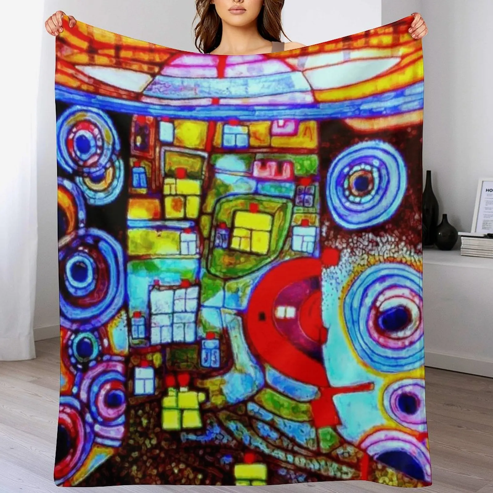 3D Printing Qatar - Qatar 813 neon Throw Blanket Selimut