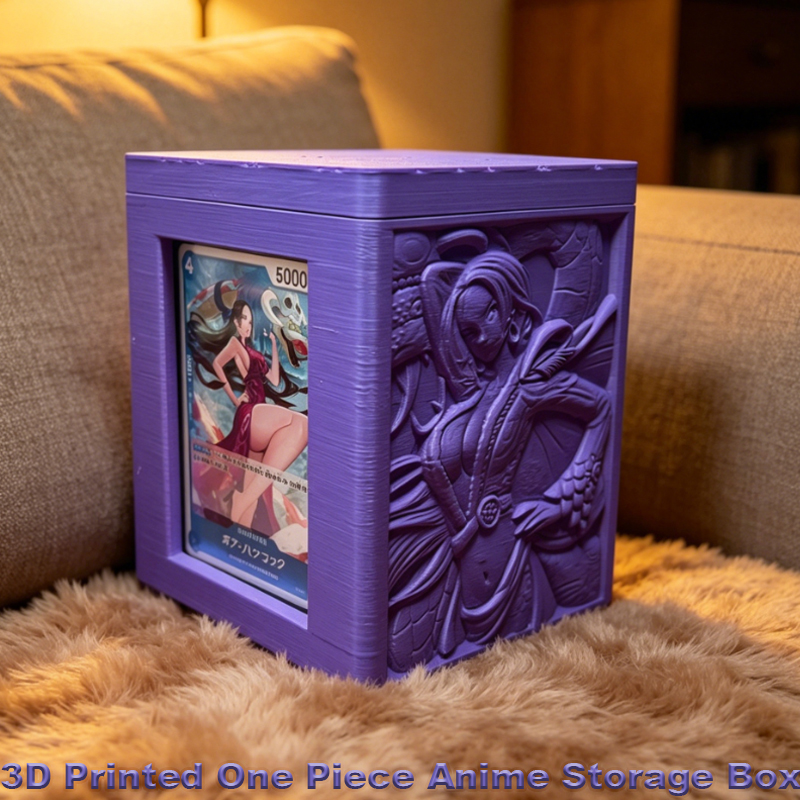 3D Printing Deck Box - Kotak Dek Boa Hancock Resin Ramah