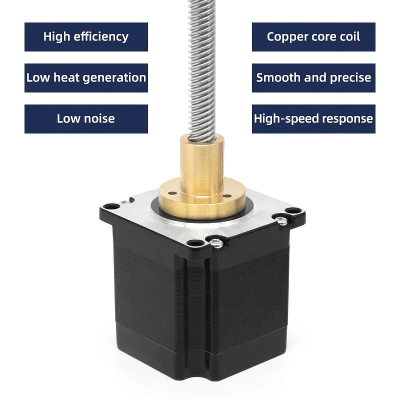 Lead Screw Stepper - Motor Stepper Linear Hybrid UMOT Nema8