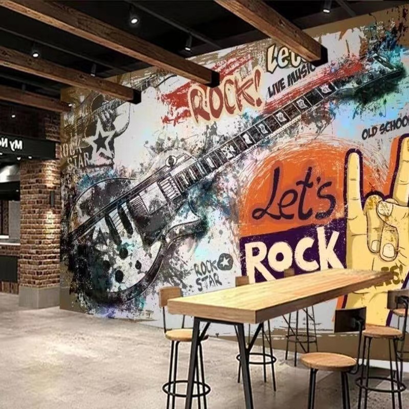 3D Printing Heat Resistant Material - Mural Kustom Eropa Amerika Grafiti Musik
