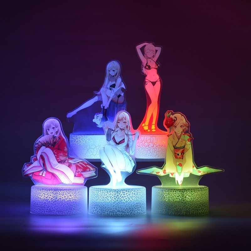 3D Printing Character - Lampu Tidur Karakter Kartun Anime Kawaii
