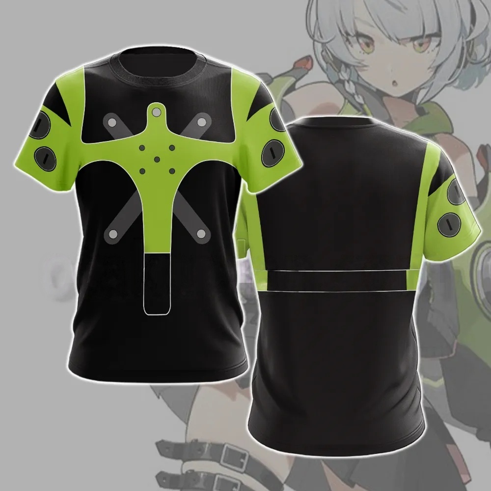 3D Printing Zone - Kaus Gambar Cetak 3D Cosplay Game