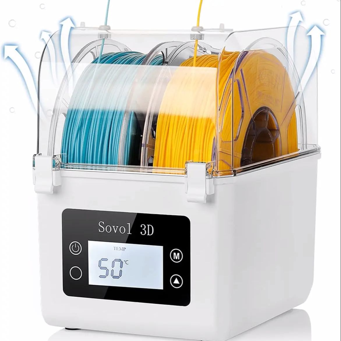 3D Printing Deck Box - Sovol pengering filamen SH01, pemegang Spool