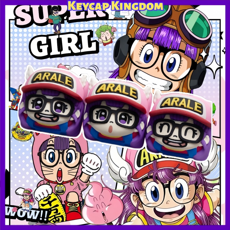 3D Printing Keycaps - Dr. Slump Arale Norimaki Keycap Artisan