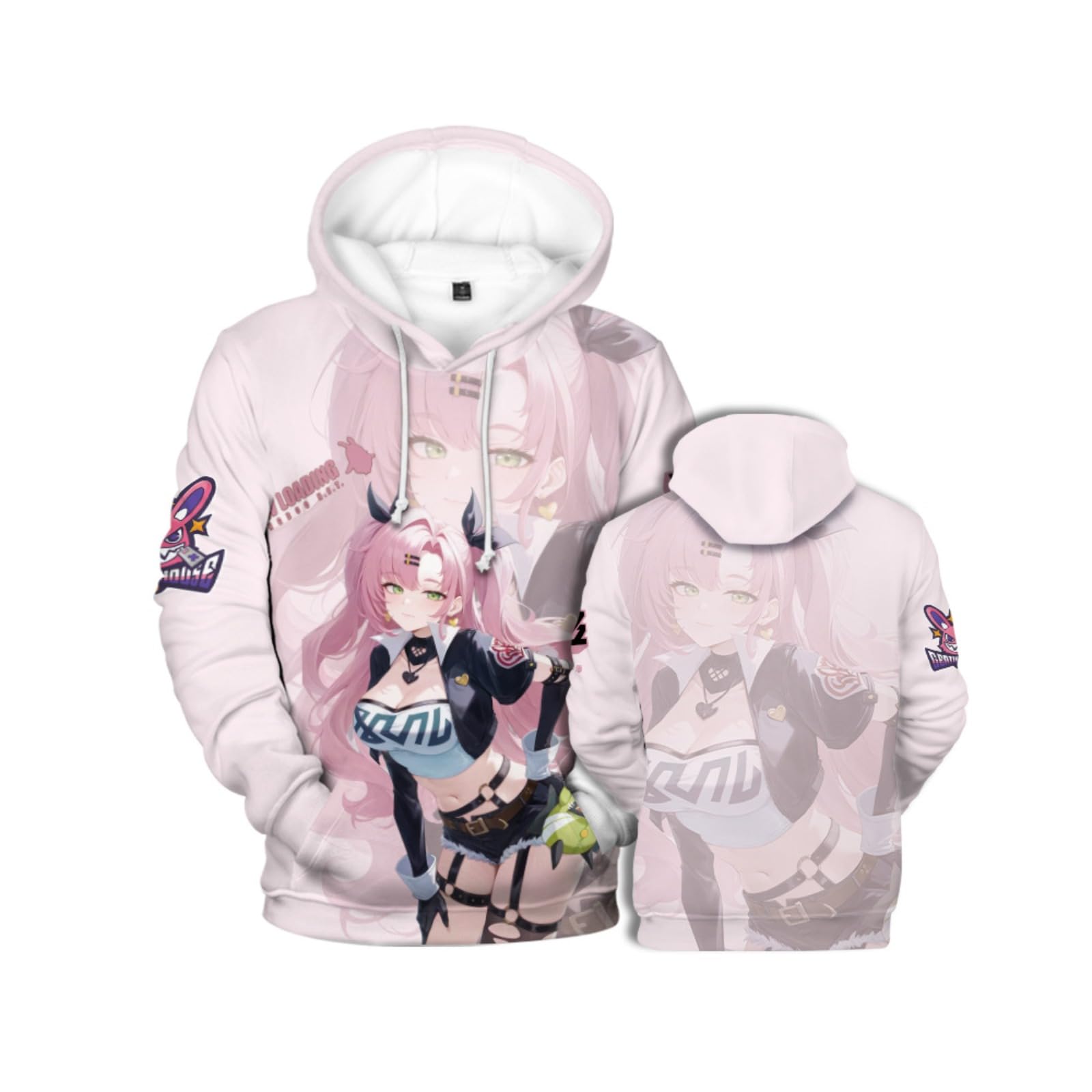 3D Printing Zone - Hoodie Cosplay Game Zenless Zone Zero