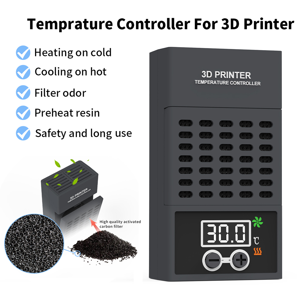 3D Printing House Machine - Pemanas Mini untuk ELEGOO,ANYCUBIC,CREALITY LCD DLP