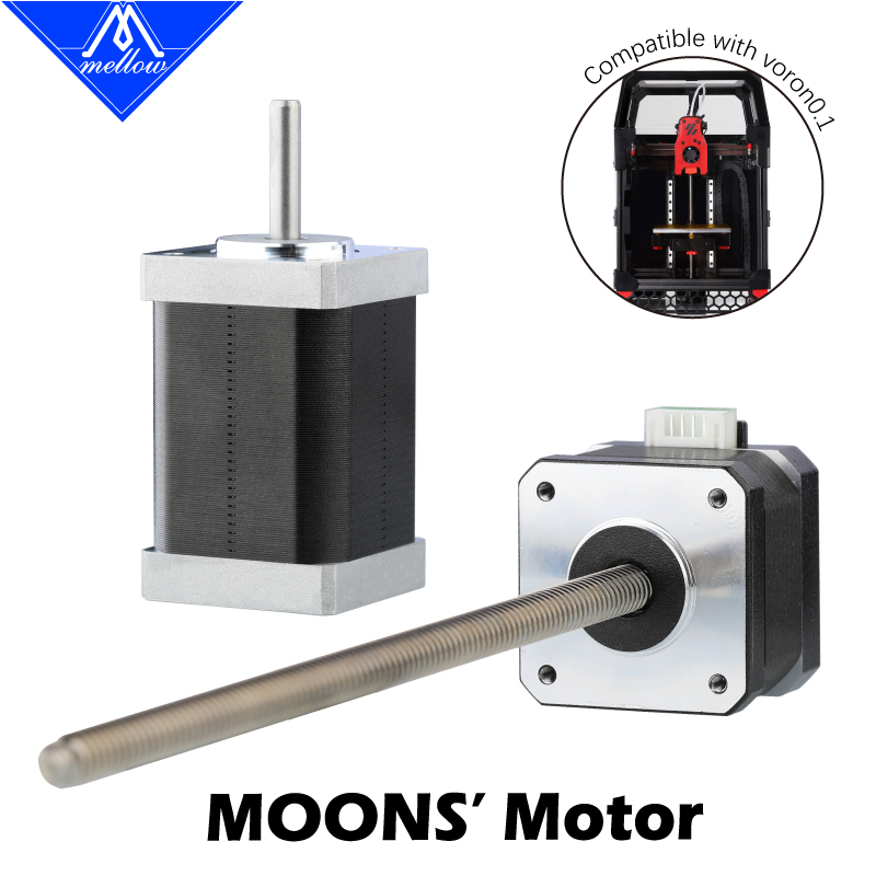 Lead Screw Stepper - Motor Stepper Mellow MOONS XY Shaft