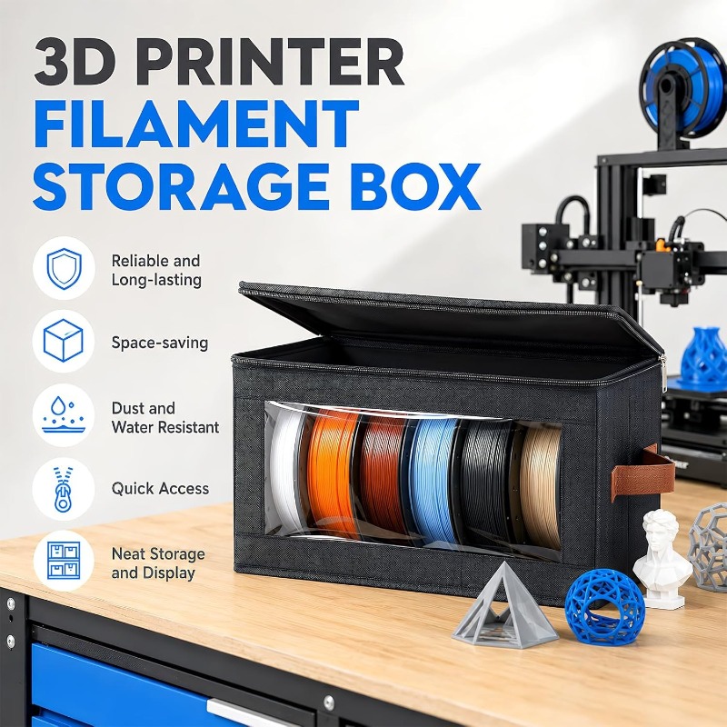 3D Printing Deck Box - Wadah Penyimpanan Filamen Printer 3D, Kotak