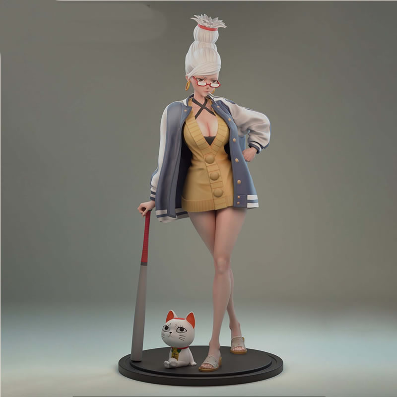 3D Printing Character - Karakter Game 2 Model 6076 Seiko