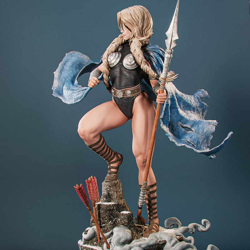 3D Printing Character - 2 Model Karakter Game 6677 Valkyrie