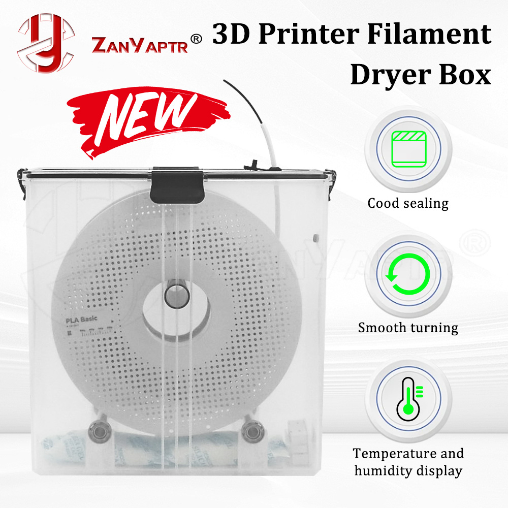 3D Printing Deck Box - Kotak Pengering Filamen Untuk Suku Cadang