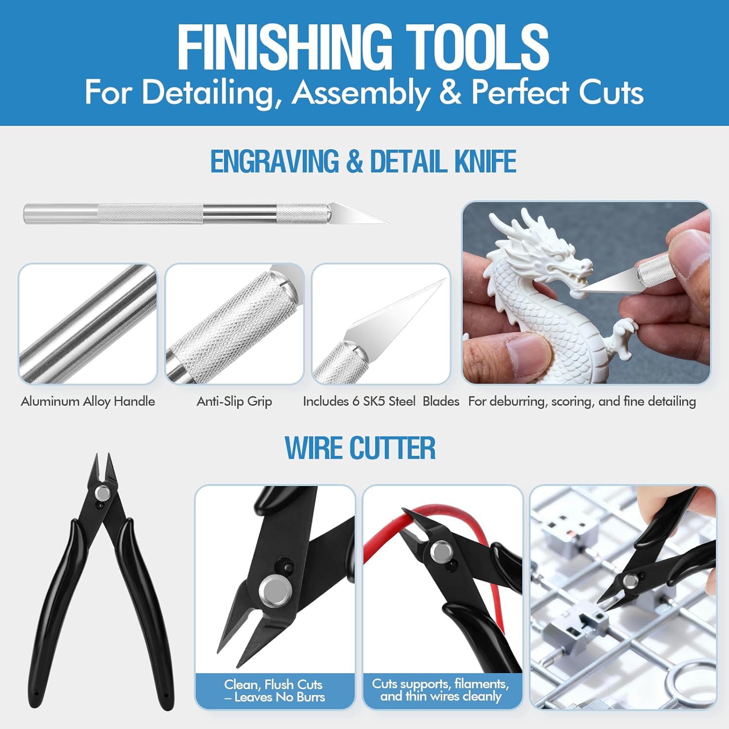 40 Buah Alat Printer 3D, Pengi - 3D Print Removal Tool ulasan dan harga