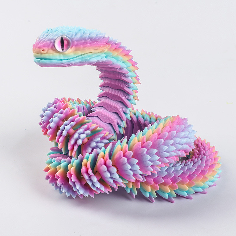 Patung Ular Realistis 3D Print - 3D Printing Idea ulasan dan harga