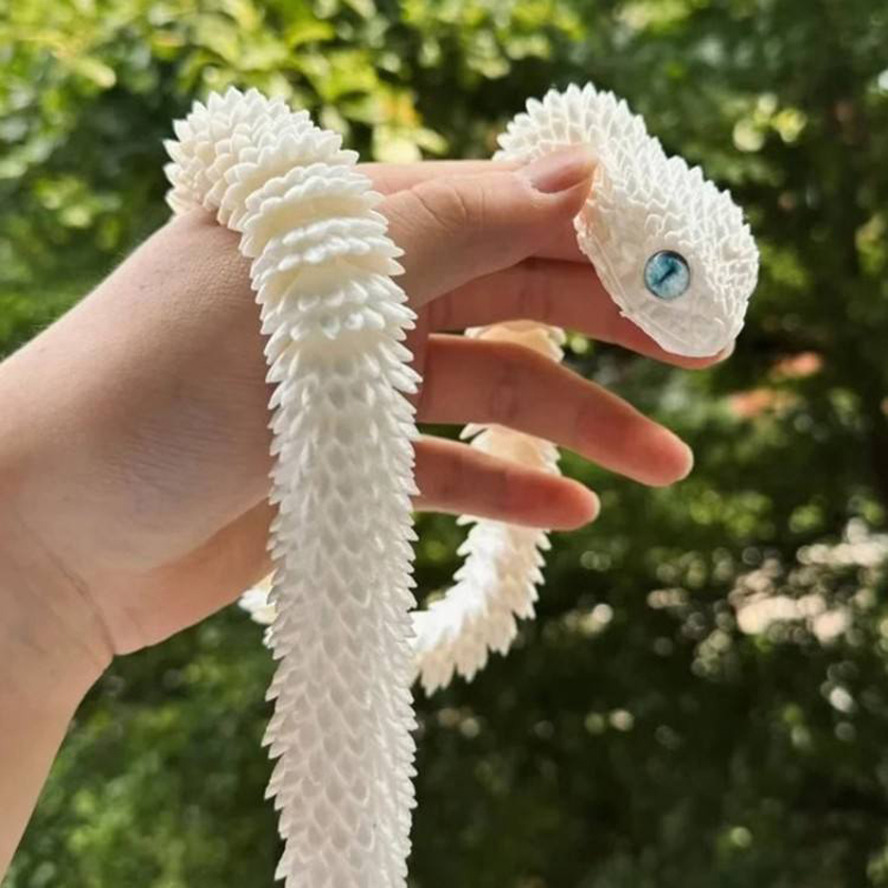 Patung Ular Realistis 3D Print - 3D Printing Idea ulasan dan harga