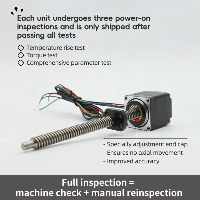 Motor Stepper Linear Hybrid UM - Lead Screw Stepper ulasan dan harga
