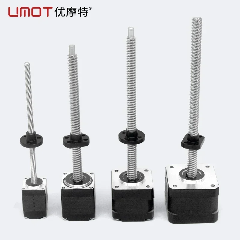Motor Stepper Linear Hybrid UM - Lead Screw Stepper ulasan dan harga