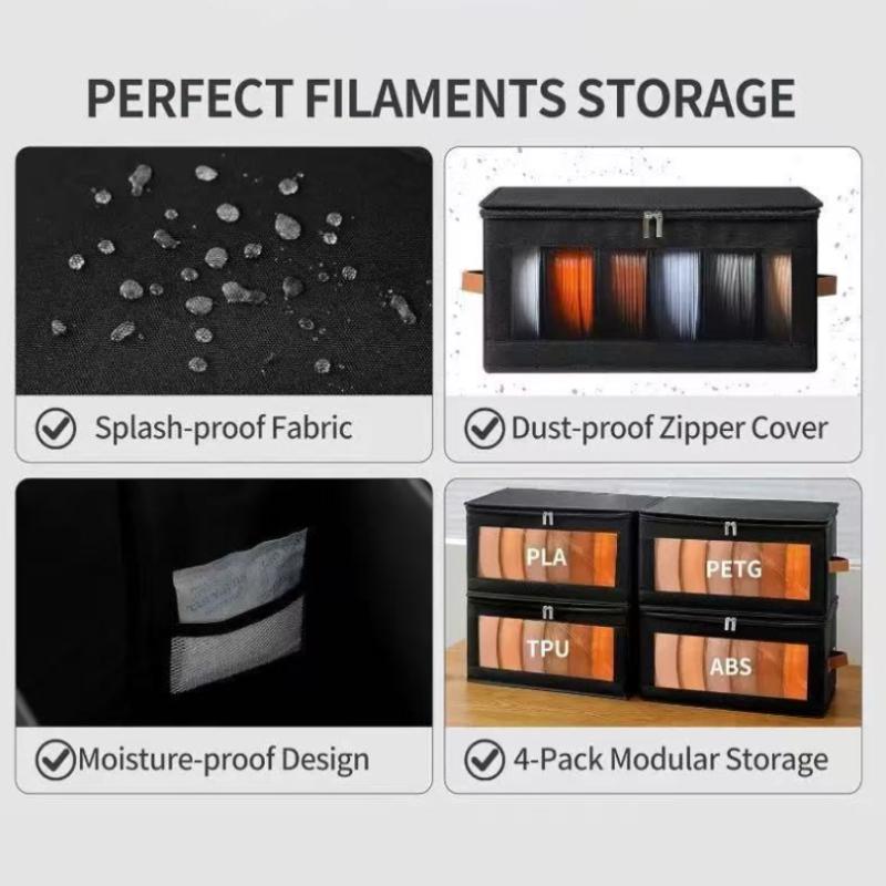 Kotak Penyimpanan Filamen Anti - 3D Printing Deck Box ulasan dan harga