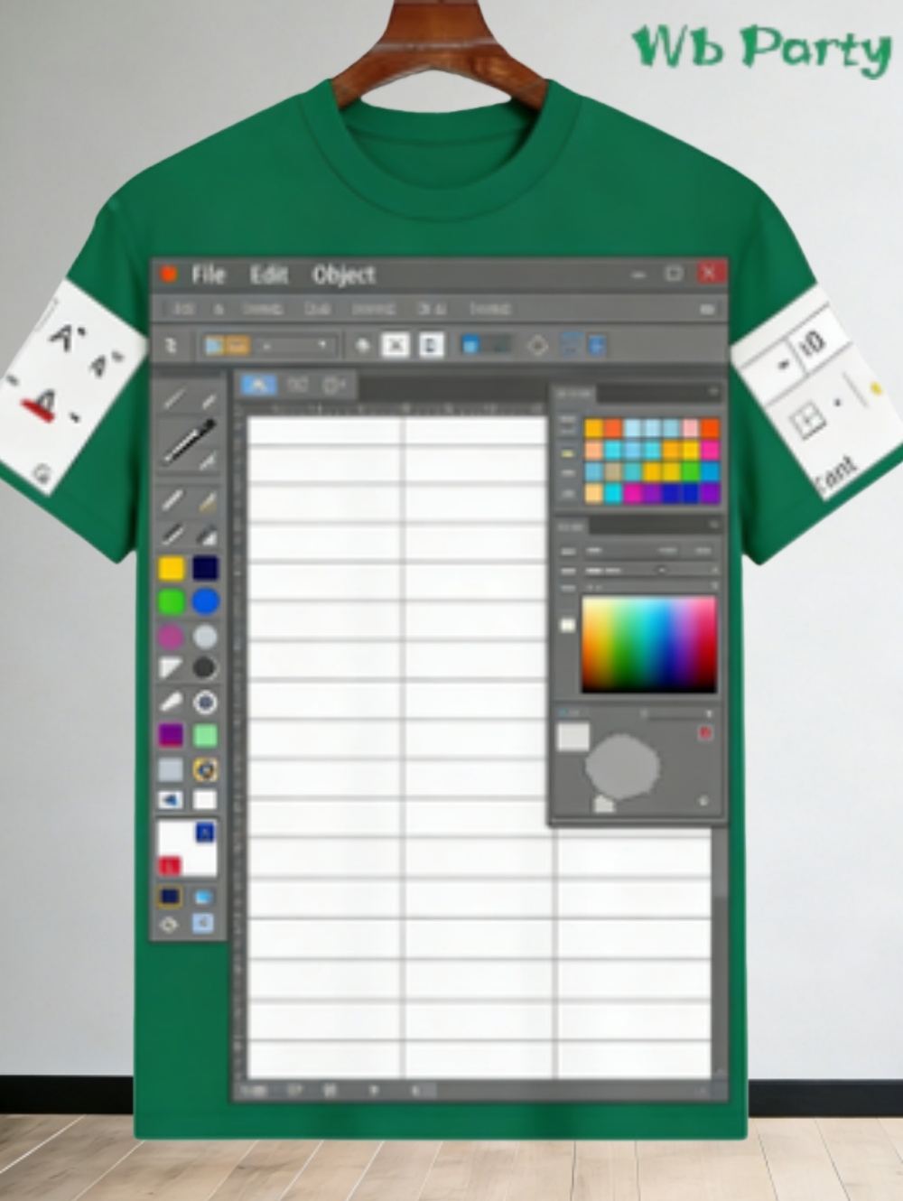 Kaos Excel Kasual untuk Pria A - 3D Printing Online Service ulasan dan harga