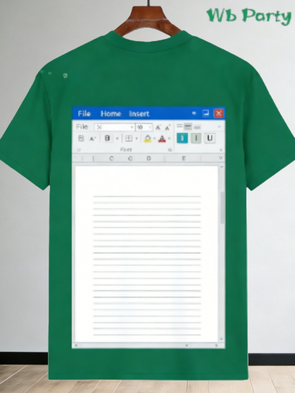 Kaos Excel Kasual untuk Pria A - 3D Printing Online Service ulasan dan harga