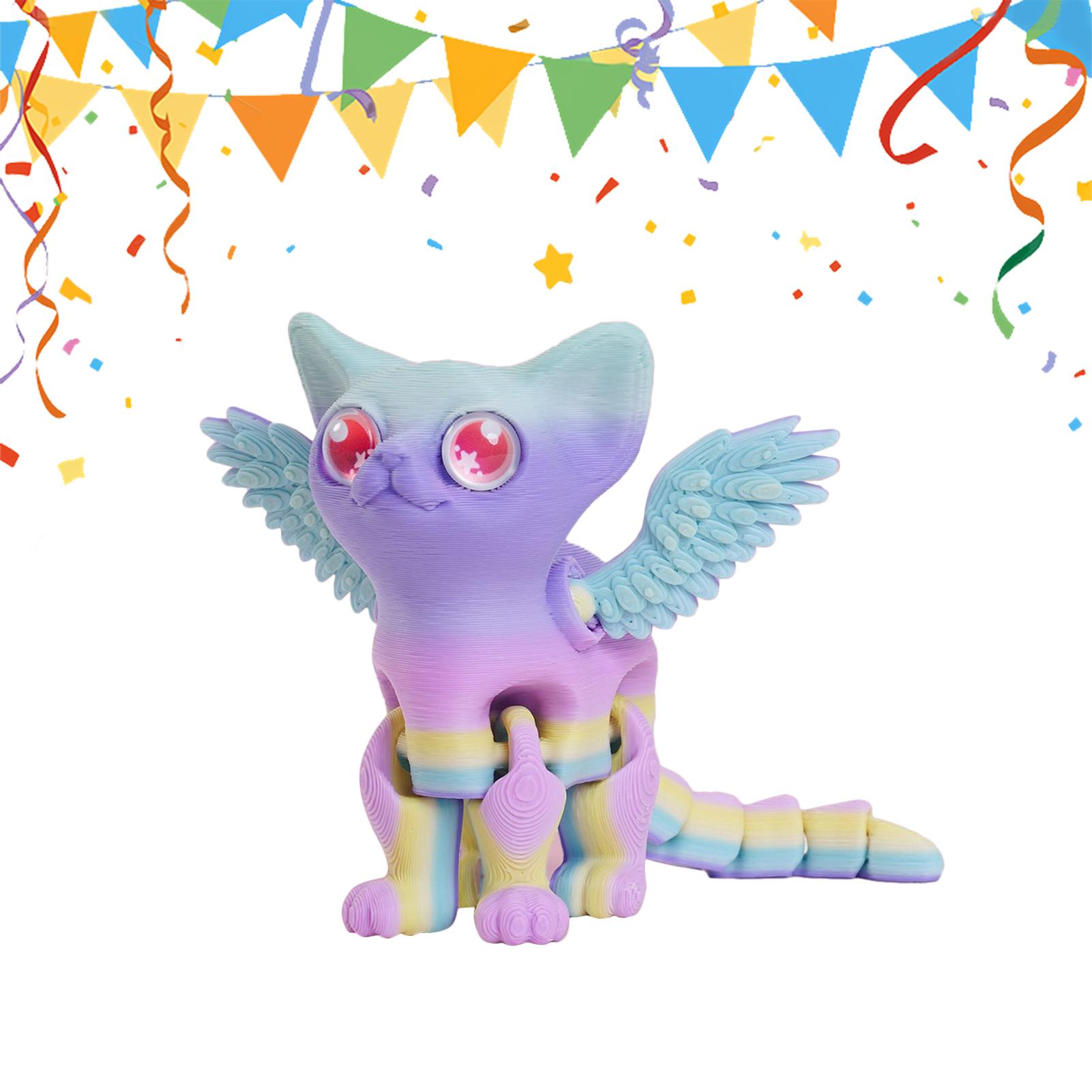 Figur Hewan Kucing 3D Printing - 3D Printing Character ulasan dan harga