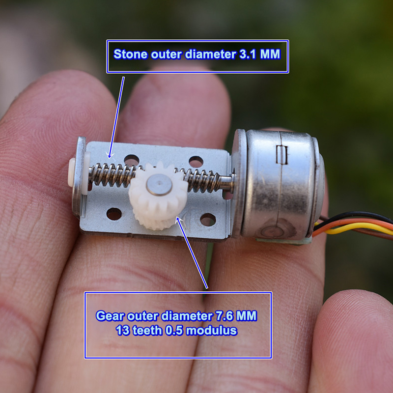 1 Buah Motor Stepper Linear Sc - Lead Screw Stepper ulasan dan harga