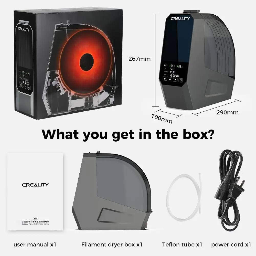 Creality Space Pi 360 °   Peng - 3D Printing Deck Box ulasan dan harga