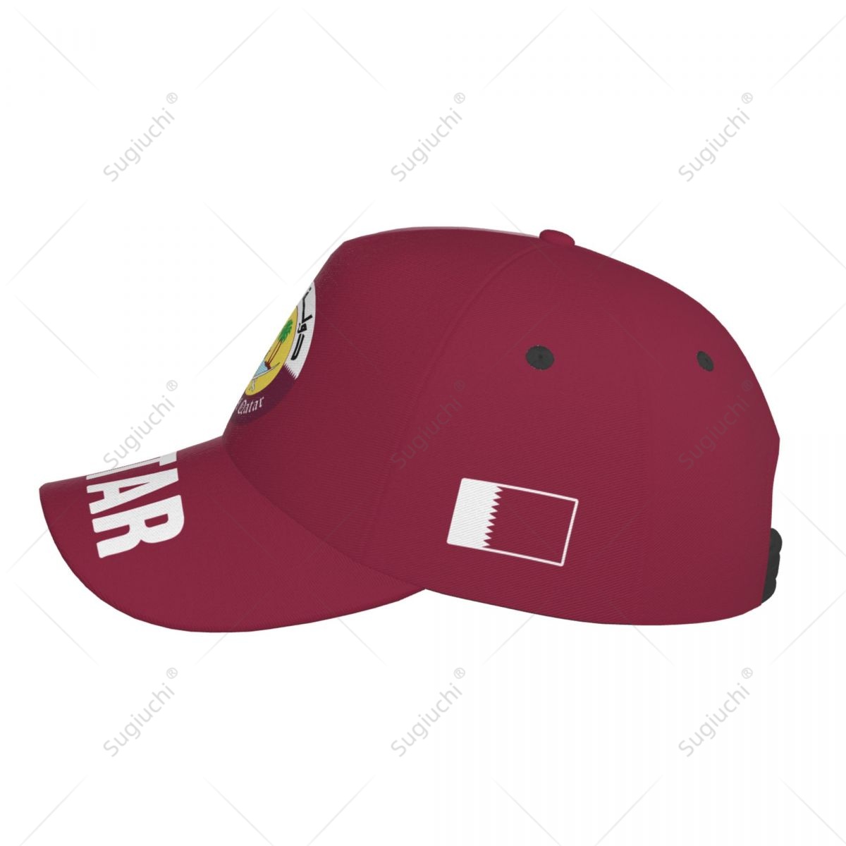 Topi Bisbol Uniseks Bendera Qa - 3D Printing Qatar ulasan dan harga