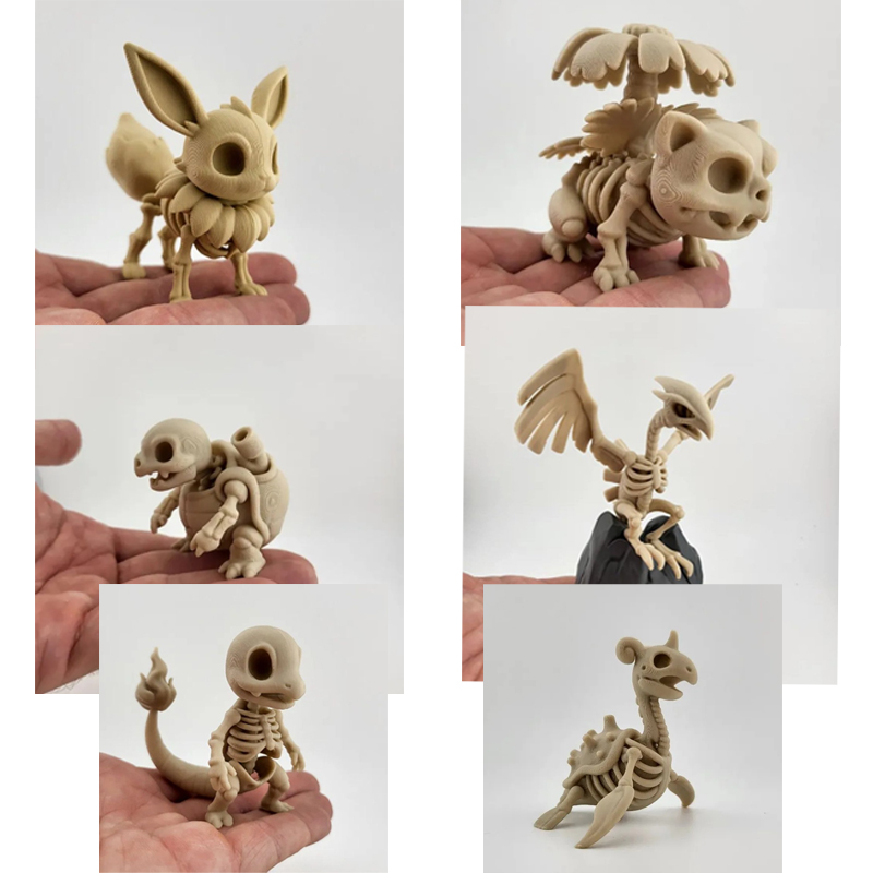 Model Tulang Fosil Pokémon Eev - 3D Printing Yourself ulasan dan harga