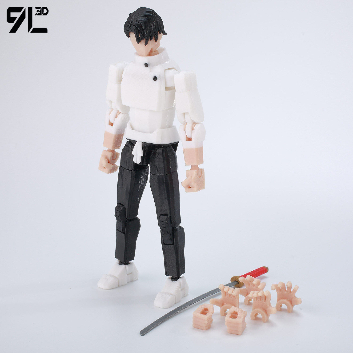 9L3D Lucky13 Dummy13 Mainan Fi - 3D Printing Character ulasan dan harga