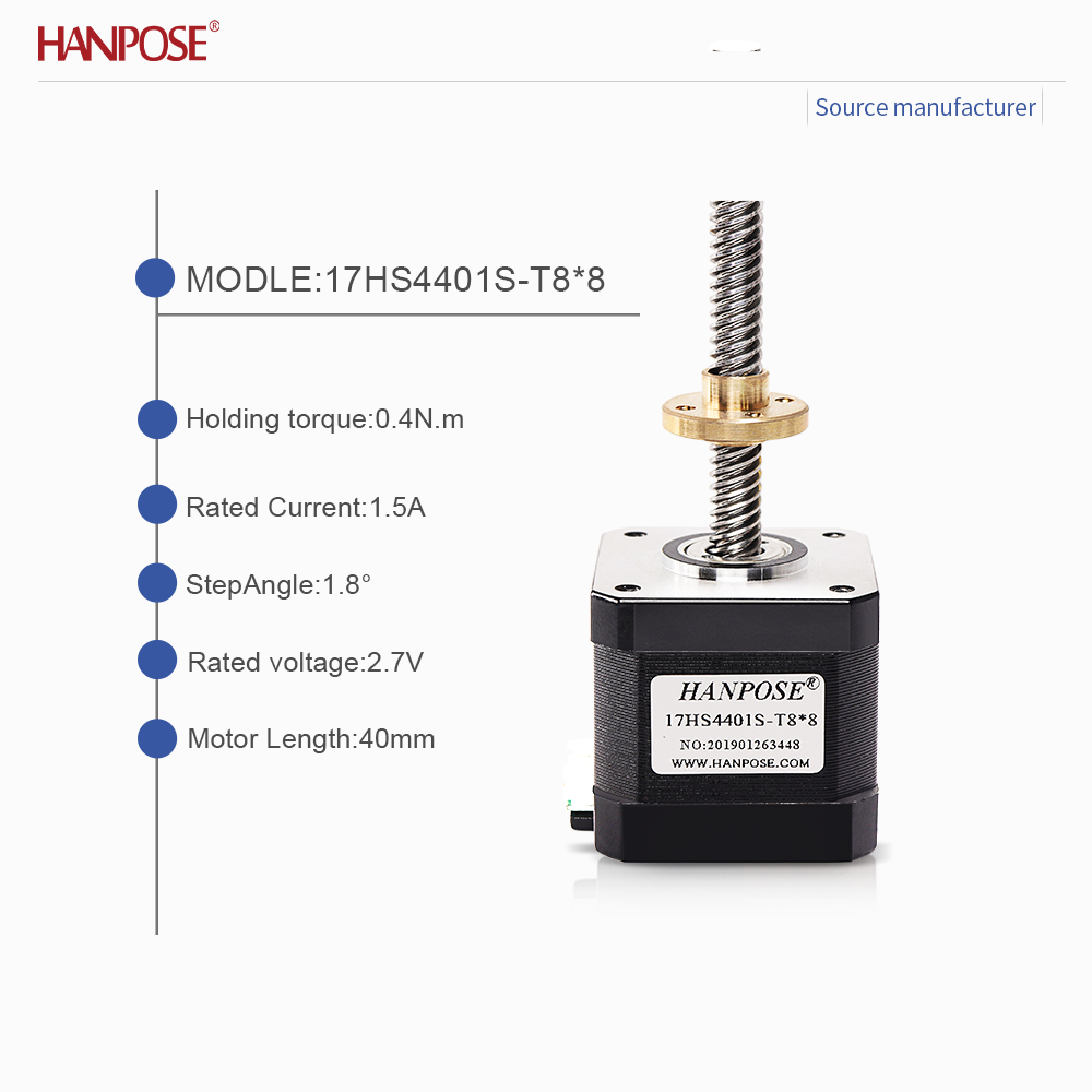 Motor Stepper Sekrup NEMA17 Du - Lead Screw Stepper ulasan dan harga