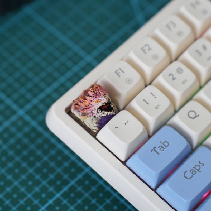 Monster Hunter Dragon Resin Cu - 3D Printing Keycaps ulasan dan harga