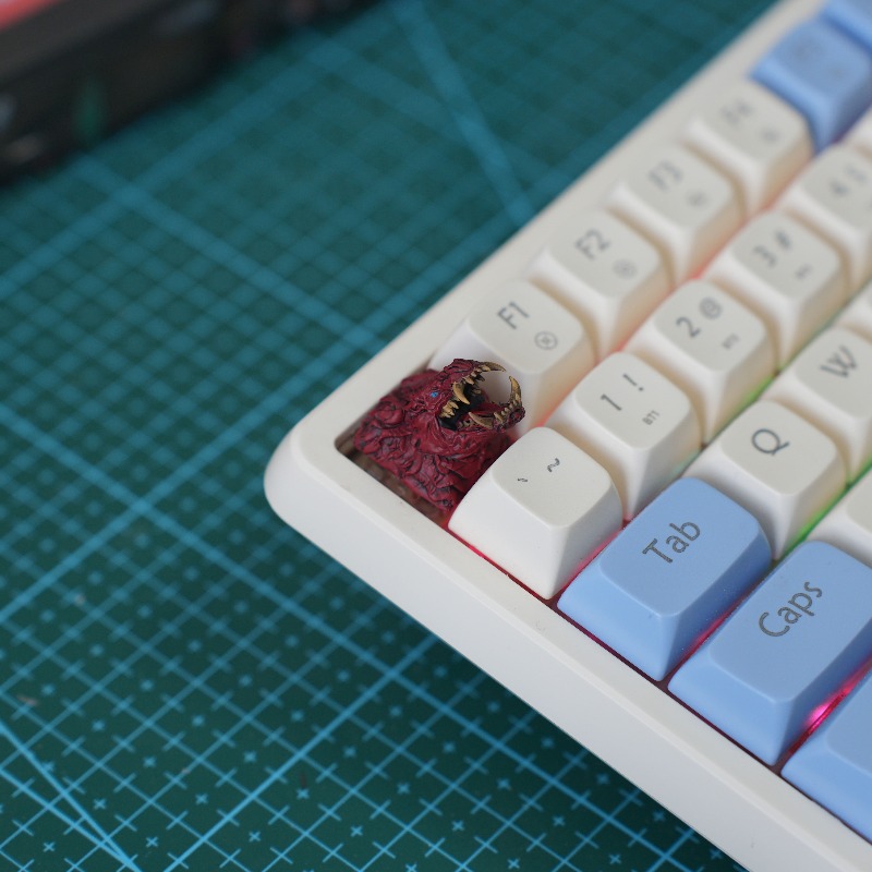 Monster Hunter Dragon Resin Cu - 3D Printing Keycaps ulasan dan harga