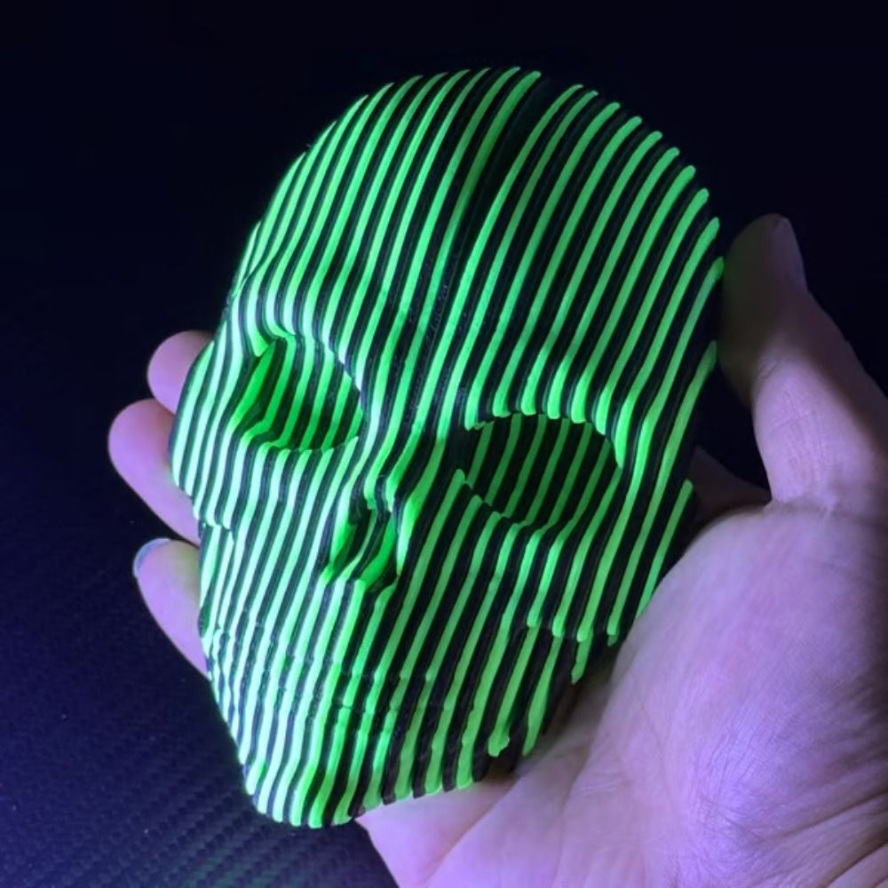 Mainan Tengkorak Cetak 3D Ilus - 3D Printing Idea ulasan dan harga