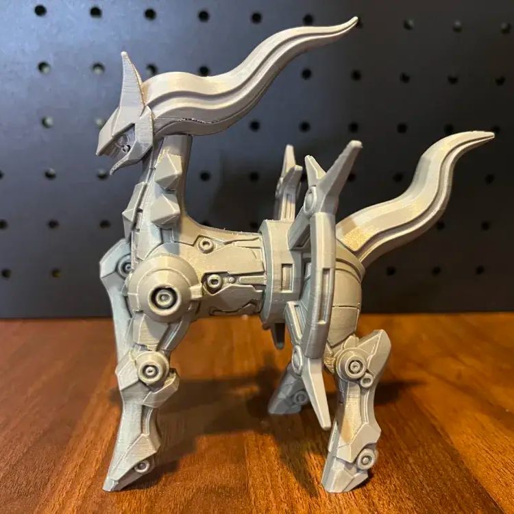 Model Gaya Mecha Arceus Mekani - 3D Printing Idea ulasan dan harga