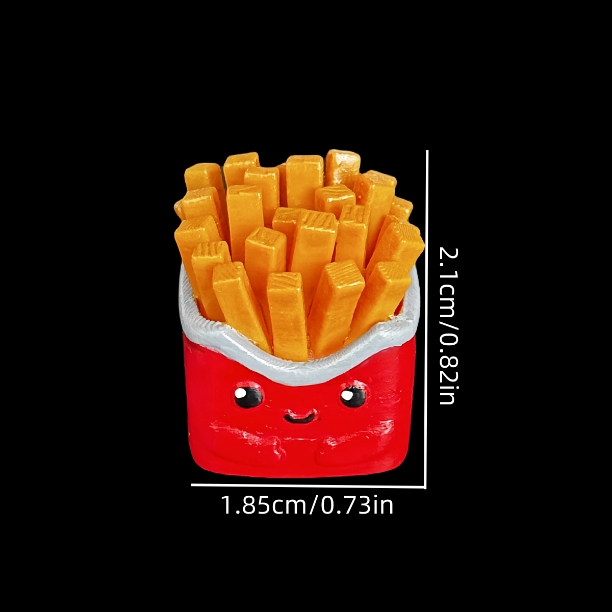 Keycap Pribadi Kentang Goreng  - 3D Printing Keycaps ulasan dan harga