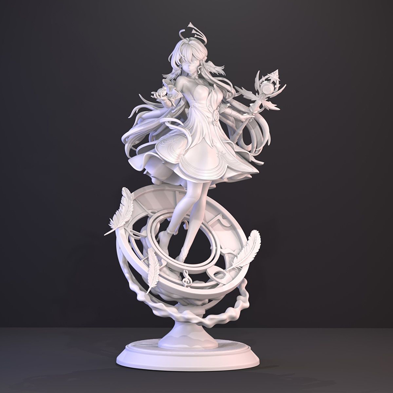 Figur Anime Game Character 3D  - 3D Printing Character ulasan dan harga