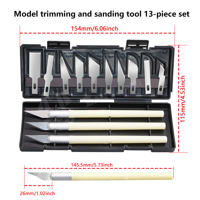 Kit pisau ukir Deburring 3D, a - 3D Print Removal Tool ulasan dan harga