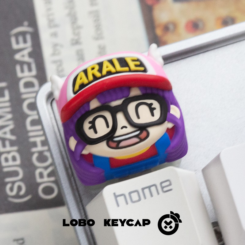 Dr. Slump Arale Norimaki Keyca - 3D Printing Keycaps ulasan dan harga