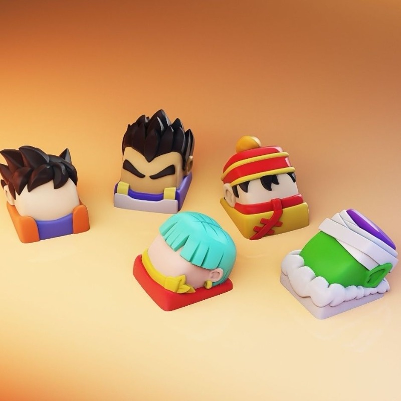 Keycap Anime Baru, Keycap Keyb - 3D Printing Keycaps ulasan dan harga