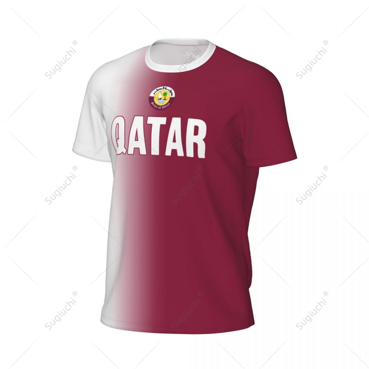 Kaos Olahraga Berbahan Jaring  - 3D Printing Qatar ulasan dan harga