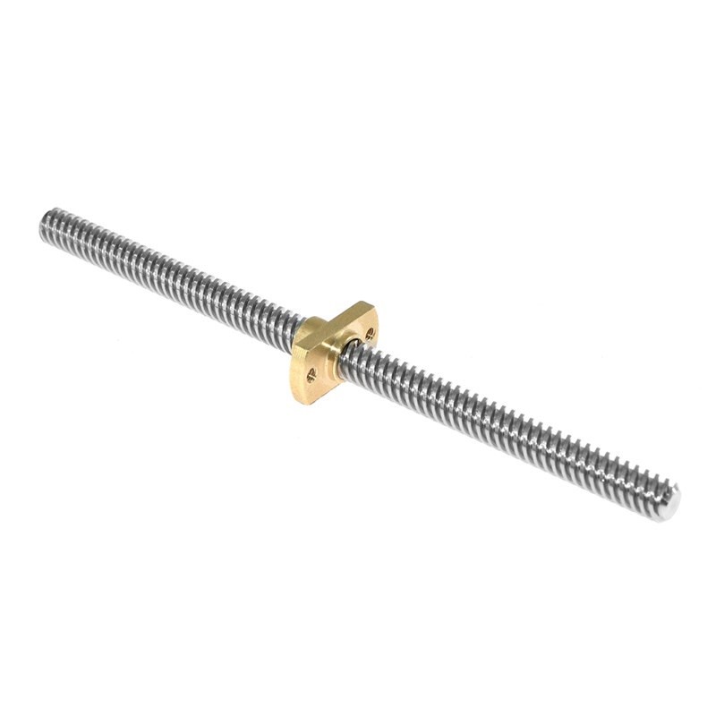 T8 Tipe-T Sekrup Trapezoidal 8 - Lead Screw Stepper ulasan dan harga