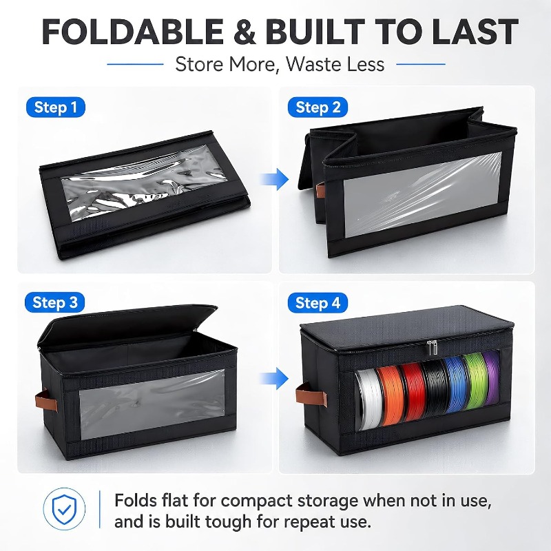 Wadah Penyimpanan Filamen Prin - 3D Printing Deck Box ulasan dan harga