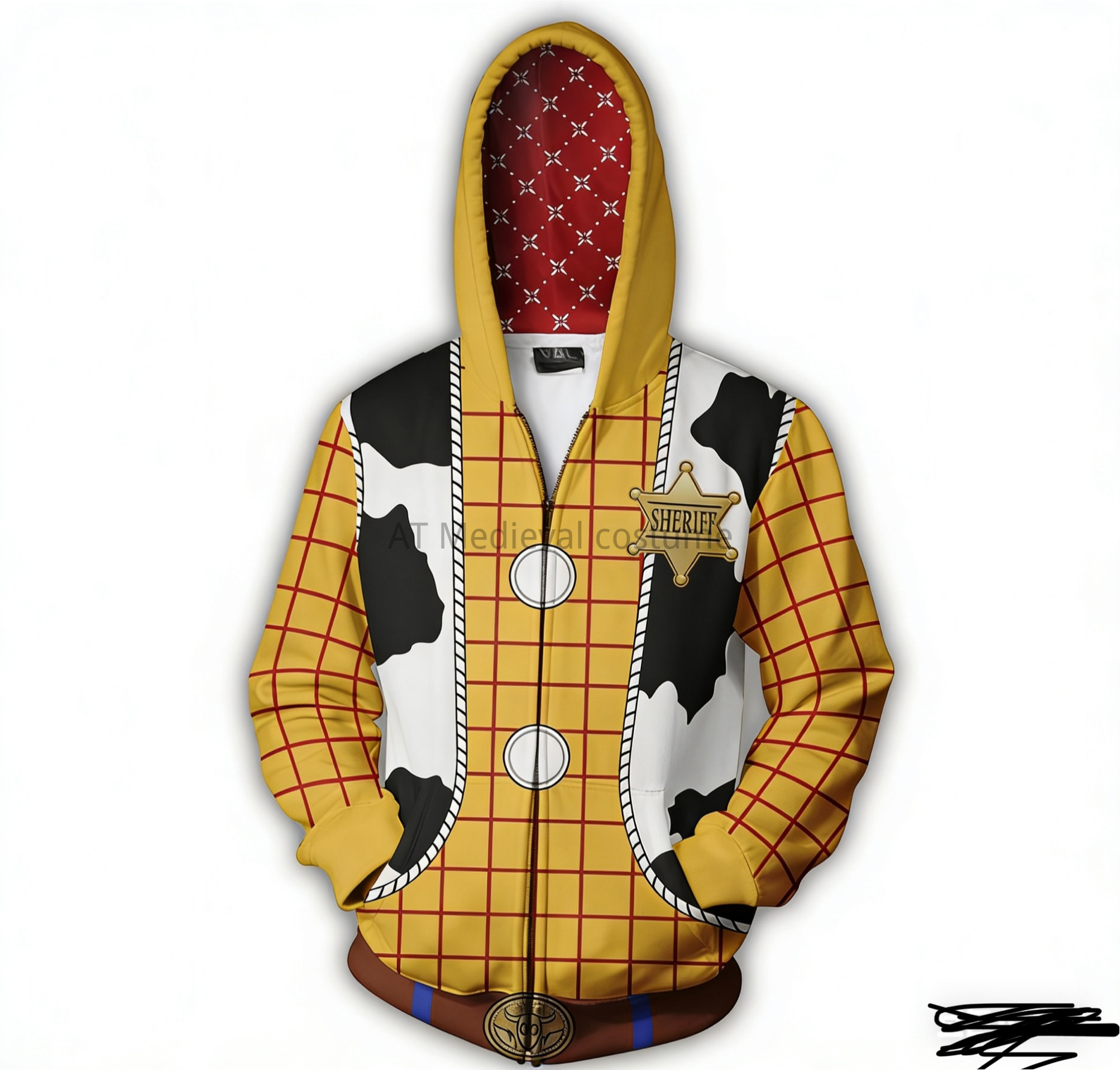 Kostum Mainan Hoody Cetak 3D C - 3D Printing Idea ulasan dan harga