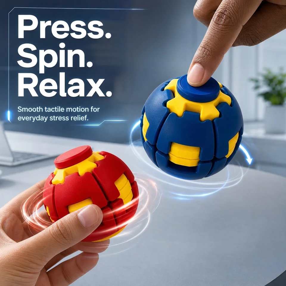 Mainan Fidget Spinner Bola Min - 3D Printing Jobs ulasan dan harga