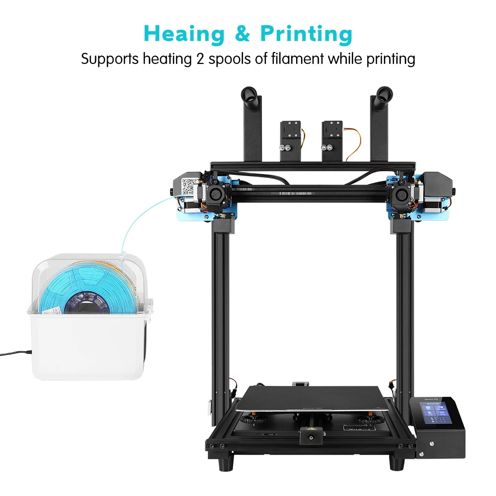 Sofol 2 Gulungan Filamen Dehid - 3D Printing Deck Box ulasan dan harga