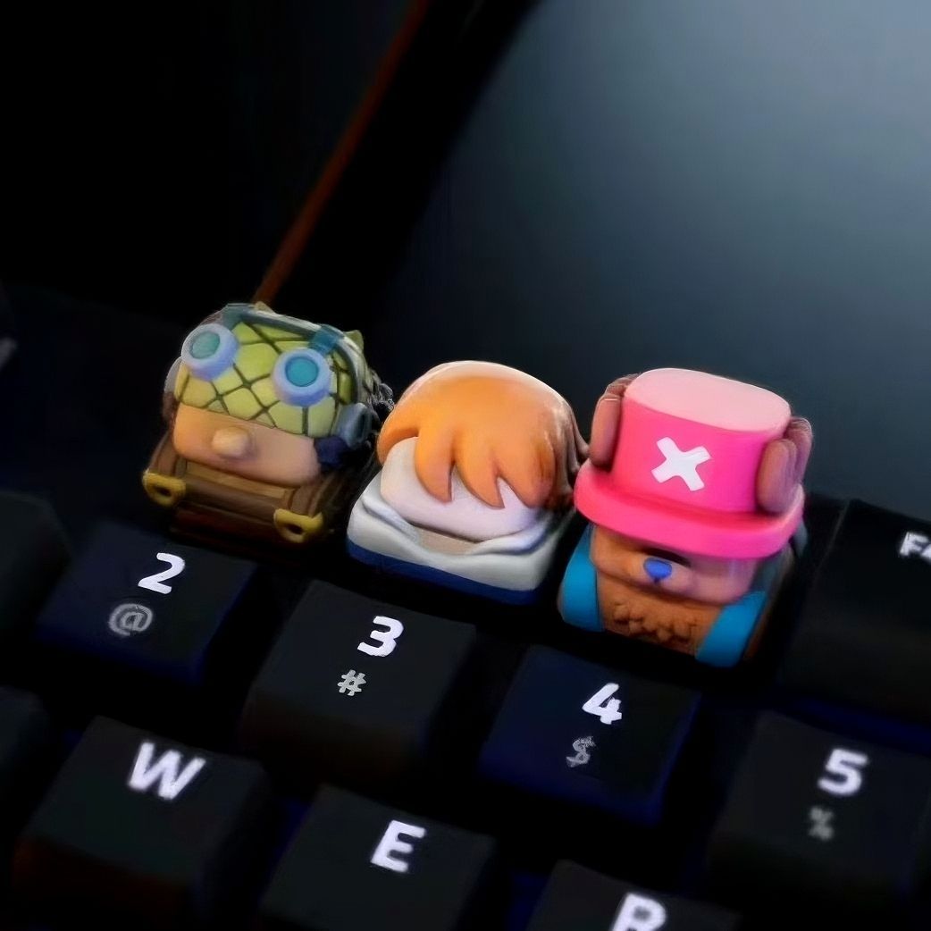 Keycap 3D One Piece Chopper Na - 3D Printing Keycaps ulasan dan harga