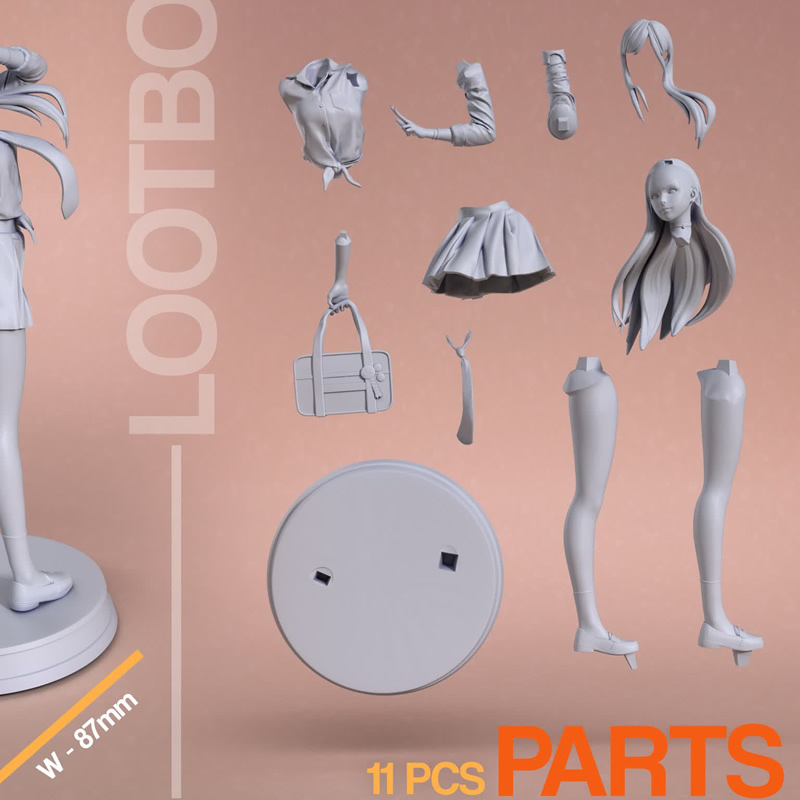 Karakter permainan 4940 Kitaga - 3D Printing Character ulasan dan harga
