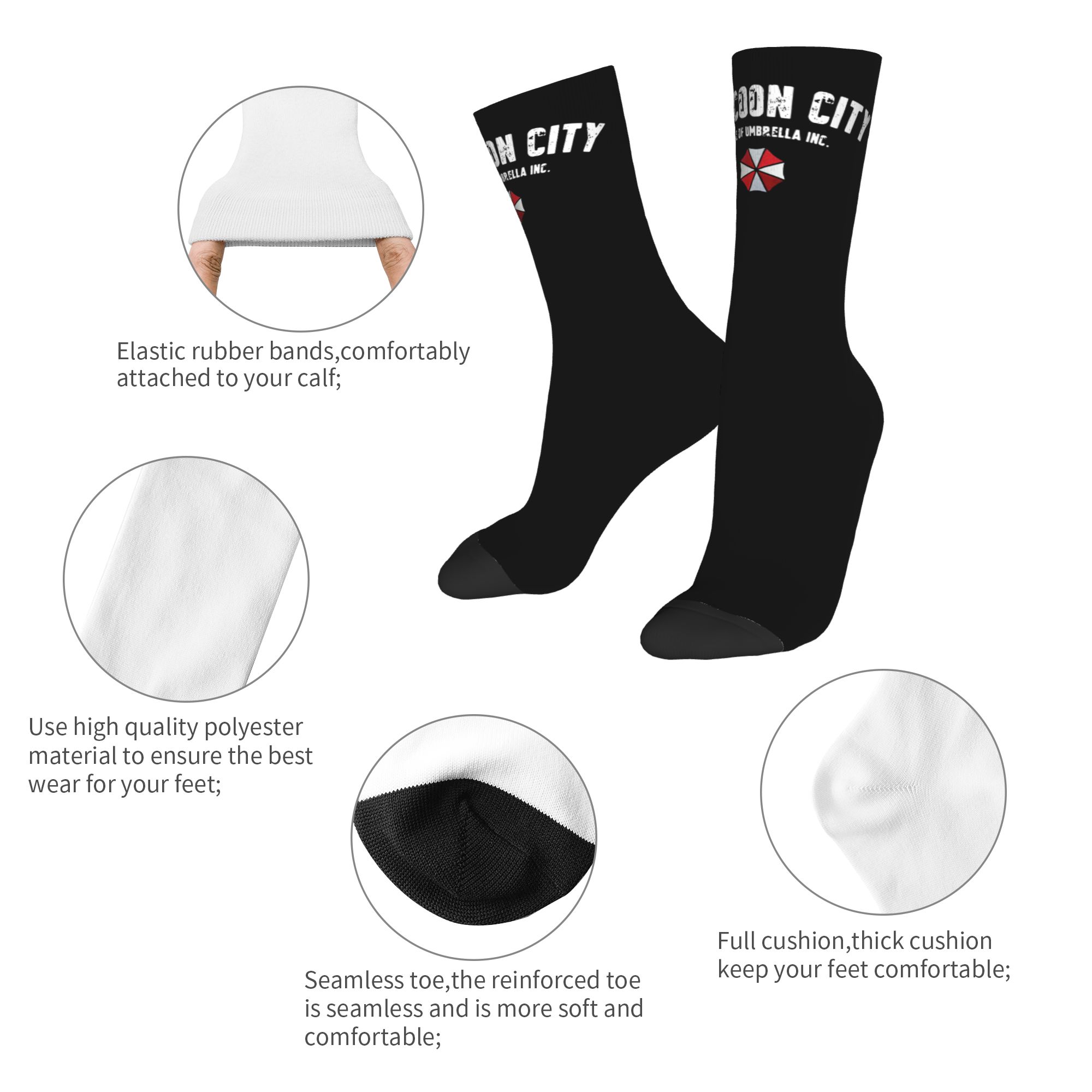 Kaos Kaki Crew Unisex Custom R - 3D Printing Youtube Videos ulasan dan harga